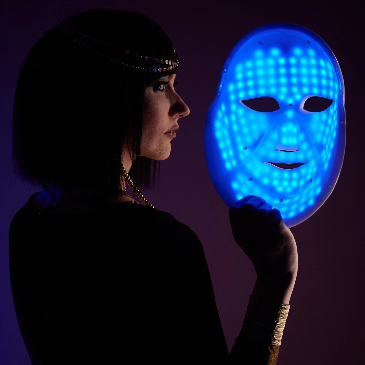 Buudy 7 Color LED Therapy Mask Wavelength Array